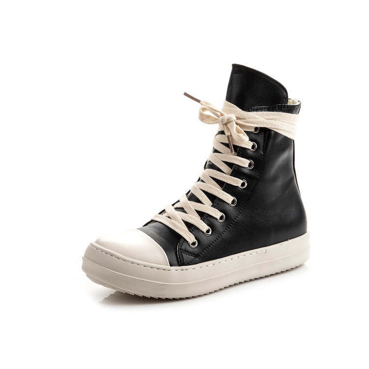 Agent Rick Owens High Top Sneaker Small Laces- Black – Dreamerz, LLC