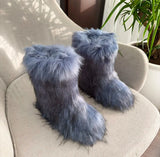 Denver Fur Boots- Mid