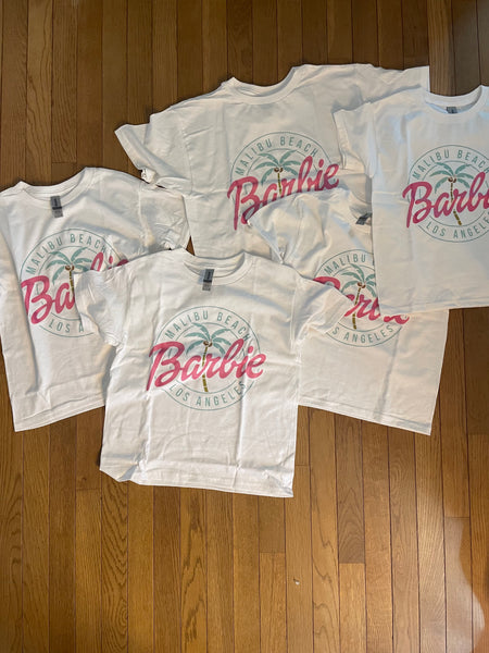 Malibu Barbie Kids Tee